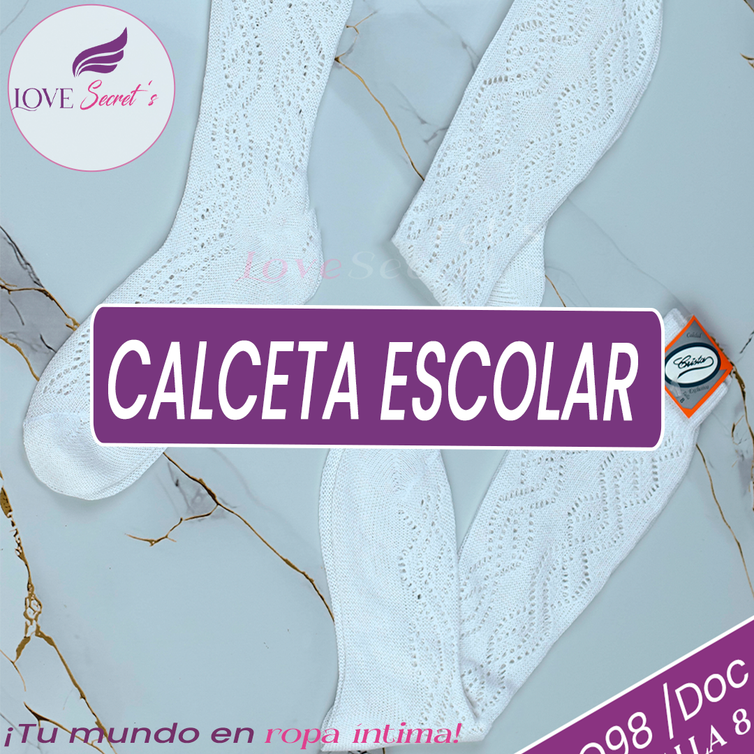 Calceta escolar