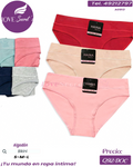 Bikini dama algodón / A0913-1DOC
