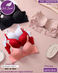 Brasier dama copa C push up / YE2221-1DOC
