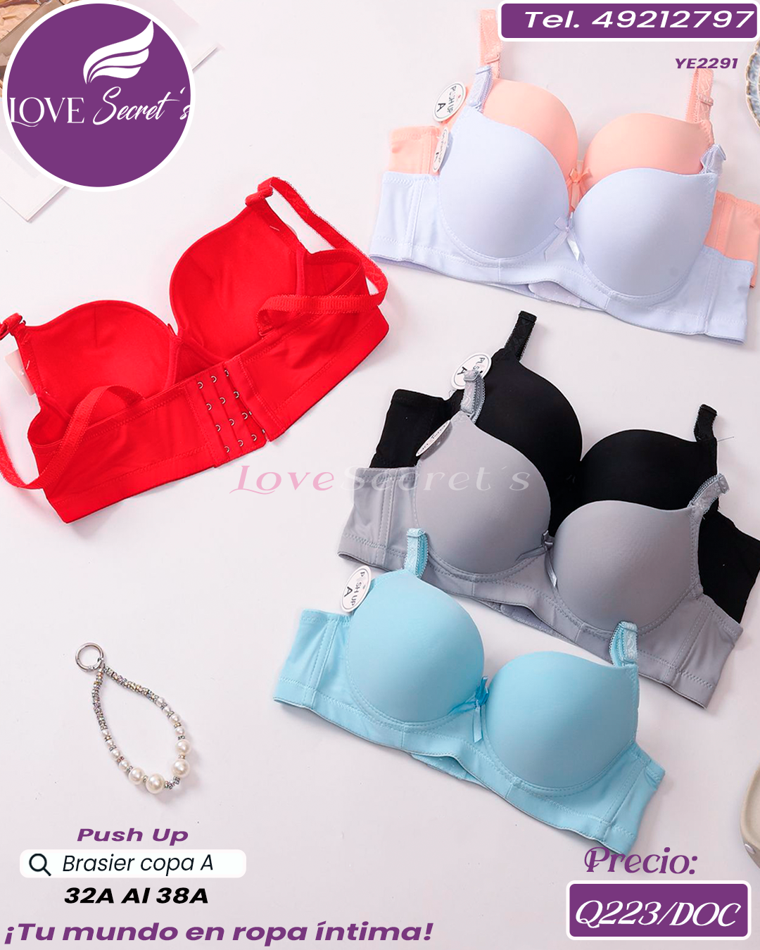 Brasier dama copa A / YE2291-1DOC