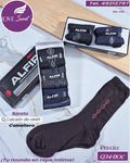 Calcetín hombre  alg-spandex / RS-132-1DOC